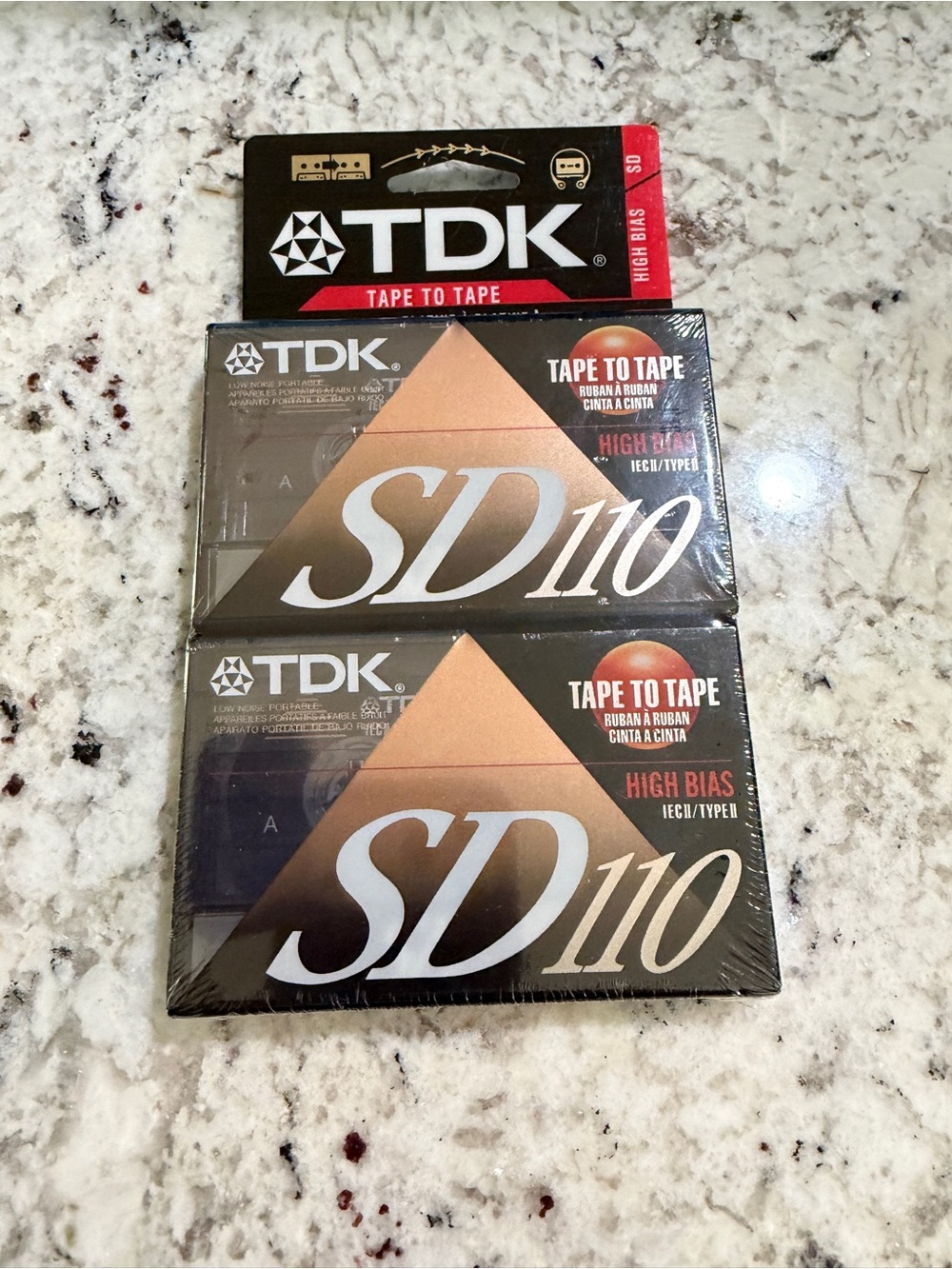 TDK Tape to Tape SD 110 High Bias 2 pack